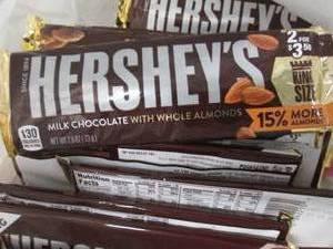 lot 181 image: 12- 2.6 oz Hershey Bars...