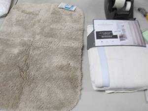 lot 224 image: Bath Rug, Threshold Blackout Curtai...