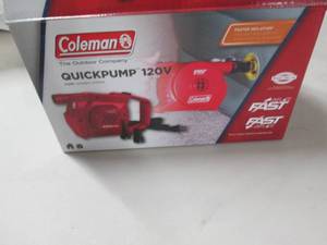 lot 235 image: Coleman 12V Quickpump...
