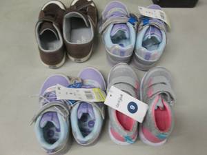 lot 248 image: 4 Pair NWT Shoes  Size 8,9,10...