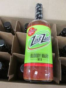 lot 252 image: Case of 12-32 oz Bottles Zing Zang ...