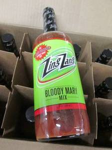lot 255 image: Case of 12-32 oz Bottles Zing Zang ...
