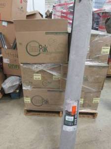lot 285 image: Hampton Bay 10 ft. Aluminum Auto-Ti...