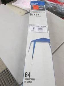 lot 290 image: Everbilt BT 100 8 ft. x 8 ft. Blue ...