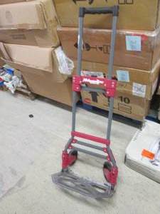 lot 295 image: Milwaukee Foldable Hand Dolly needs...