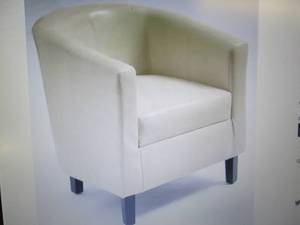 lot 304 image: Hudson Barrel Chair open box Retail...