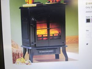 lot 308 image: Electric Stove with Remote open box...