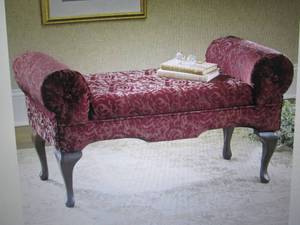lot 369 image: Rose Storage Bench open box Retail ...