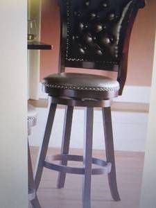 lot 384 image: Logan Swivel Bar Stool open box Ret...