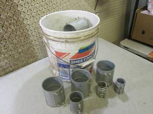 Assorted EMT Couplings in 5 Gallon ...