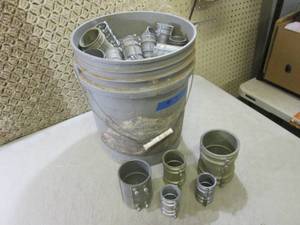 Assorted EMT Couplings in 5 Gallon ...