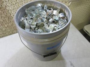 Assorted Conduit Straps in 5 Gallon...