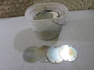 Large Lot of Box Covers in 1 Gallon...