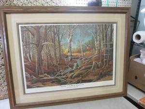Framed Signed and Numbered Marlan R...