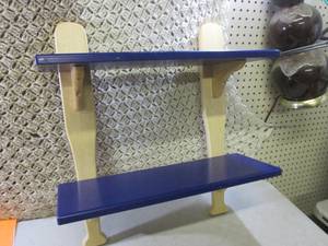 Wood Baseball Theme Wall Shelf 22 ...