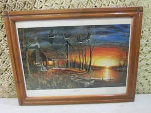 Framed Jim Hansel Sundown Print 2...