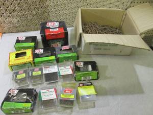 Lot of Assorted Boxes of Nails  RM1...