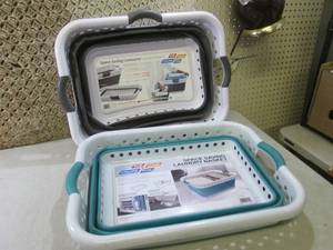 2 Pop-Up Space Saving Laundry Baske...