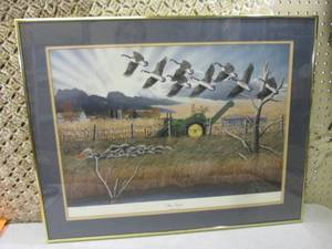 Framed Signed and Numbered Robert E...