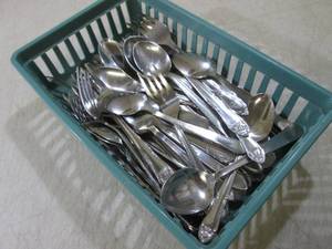 Tray Full of Silverware  RM4...
