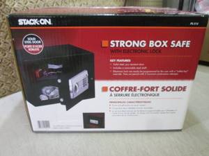 Stack-On Strong Box Safe with Elect...