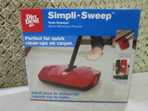 Dirt Devil Simpli-Sweep Push Sweepe...