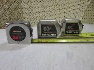 3 Craftsman Tape Measures  EC1...
