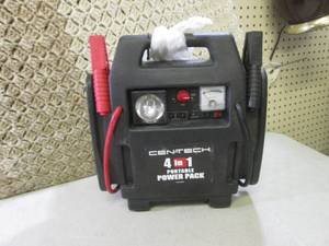 Cen-Tech 4 in 1 Portable Power Pack...