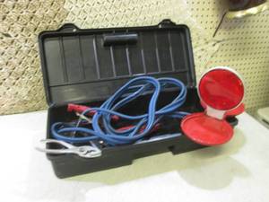 Jumper Cables, Reflector and Pliers...