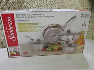 Sunbeam 7pc Stainless Steel Cookwar...
