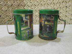Vintage Metal John Deere Salt & Pep...