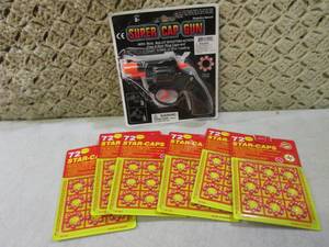 Super Cap Gun with 6 Packs of 8-Sho...