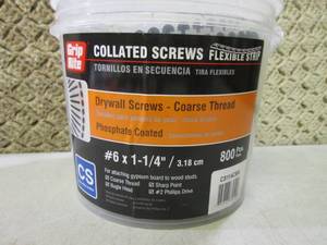 Grip Rite #6 x 1 14 Collated Dryw...