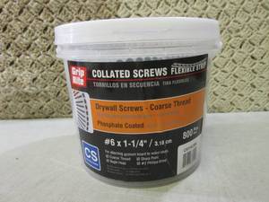 Grip Rite #6 x 1 14 Collated Dryw...