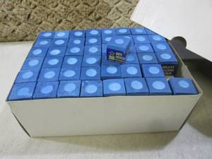 Box of 144 Pool Cue Chalk  BS...