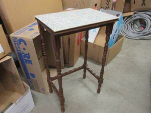 Vintage Wood Table Top 12 x 18 x ...