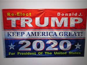 3 ft x 5 ft Re-Elect Trump 2020 Kee...