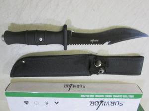 12 Survivor Knife with Sheath  RMD...