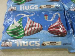 6 Bags of Hersheys Hugs Best by Aug...