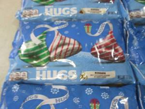 6 Bags of Hersheys Hugs Best by Aug...