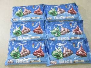 6 Bags of Hersheys Hugs Best by Aug...