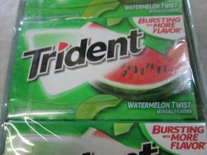 12 Packs of Trident Watermelon Twis...