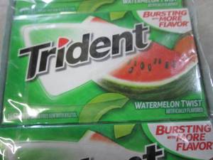 12 Packs of Trident Watermelon Twis...