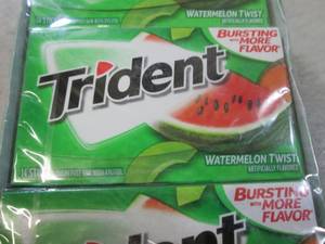 12 Packs of Trident Watermelon Twis...