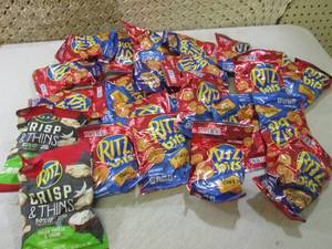 24 Bags of Assorted Ritz Bits Crack...