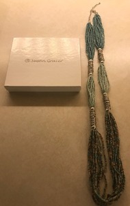 Susan Graver 36 Multi Strand of Beads Necklace