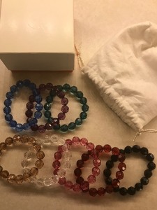 Eight Different Mutli Colored Bracelets