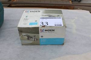 lot 33 image: Moen Adler Faucet Fixture 84603
