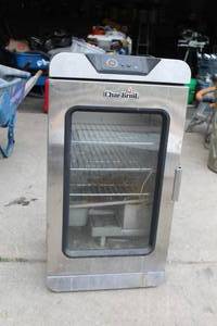 lot 26 image: Char-Broil Stainless Steel Electric Smoker 15202043