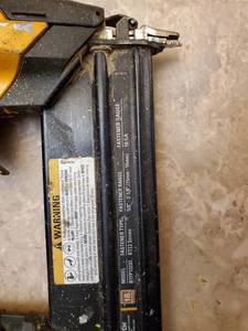 lot 15A image: Bostitch 18 gauge Brad Nailer